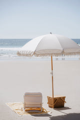 beach chair siena with umbrella