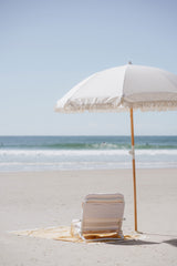 beach chair siena with umbrella